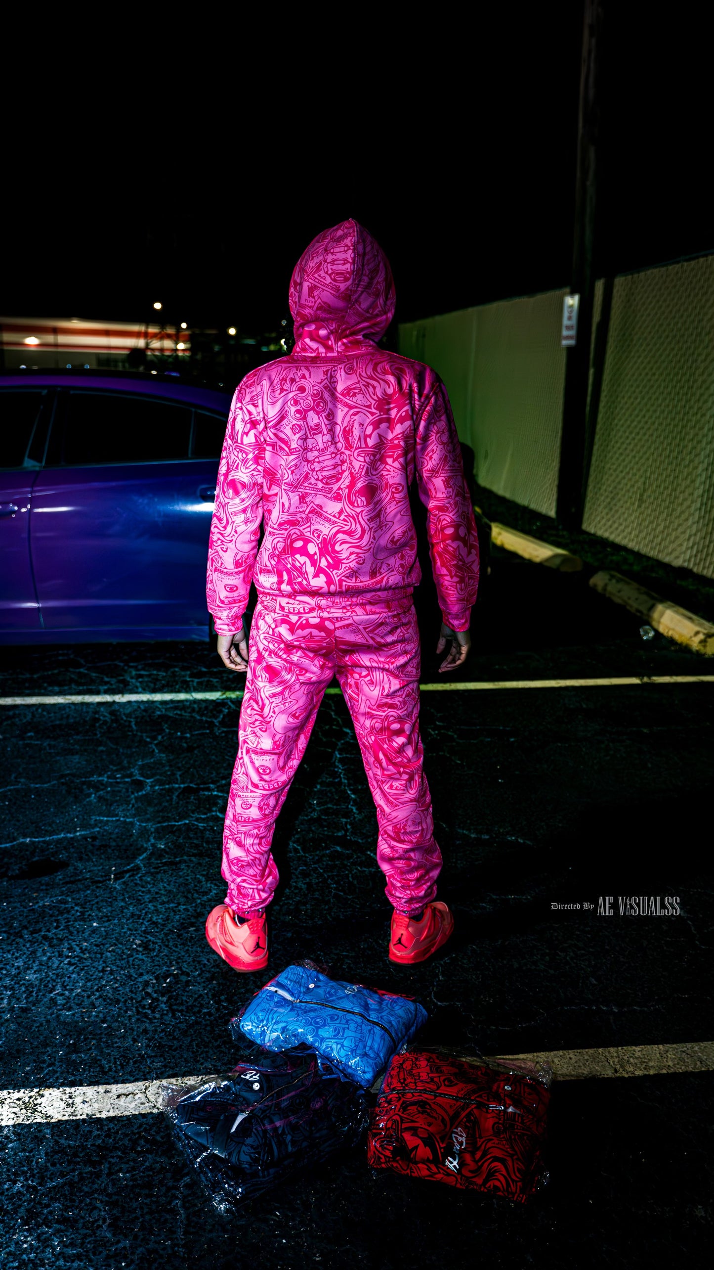 4EvaHustlin Sweatsuit Pink