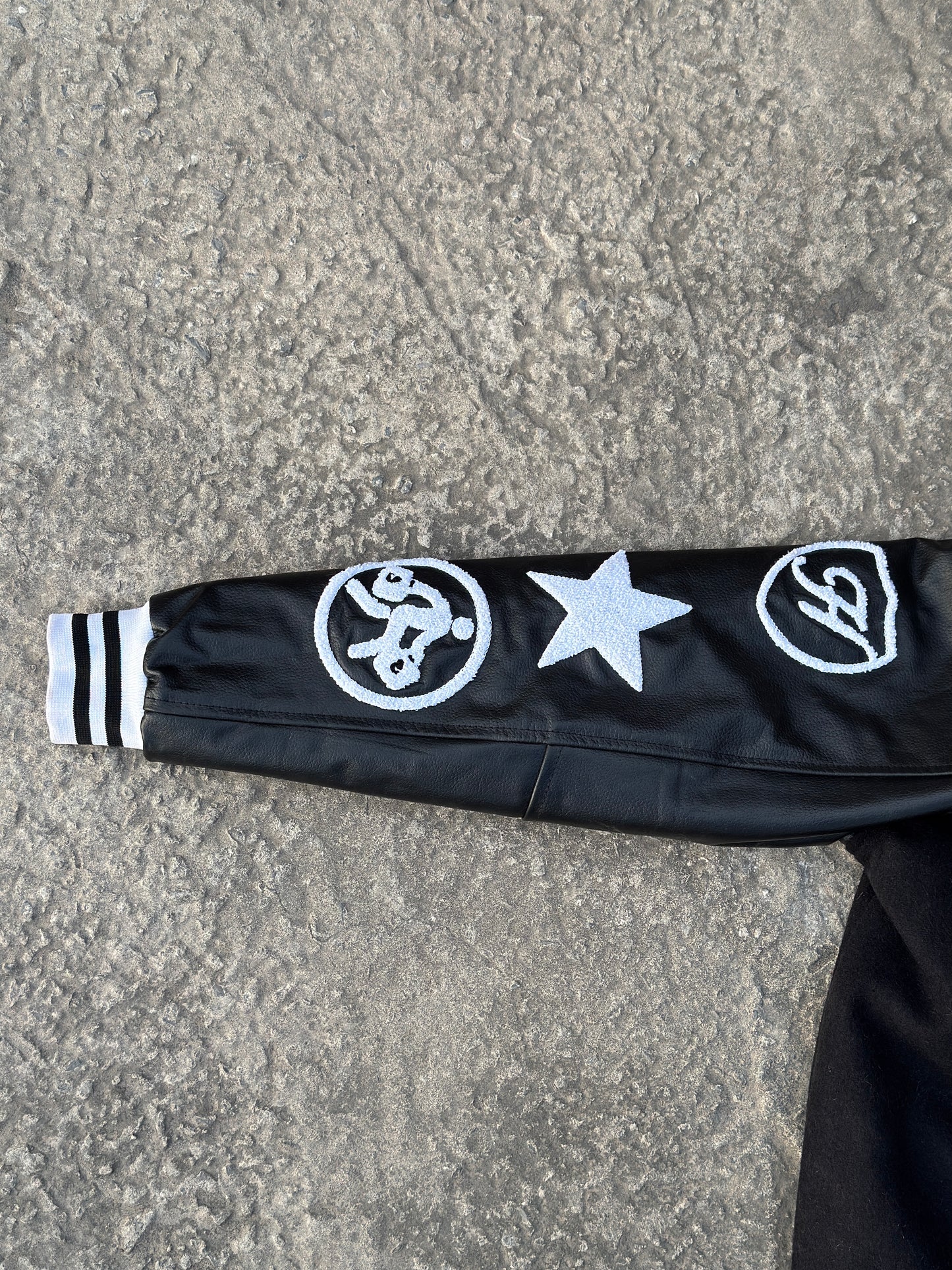 4EvaHustlin Varsity Jacket