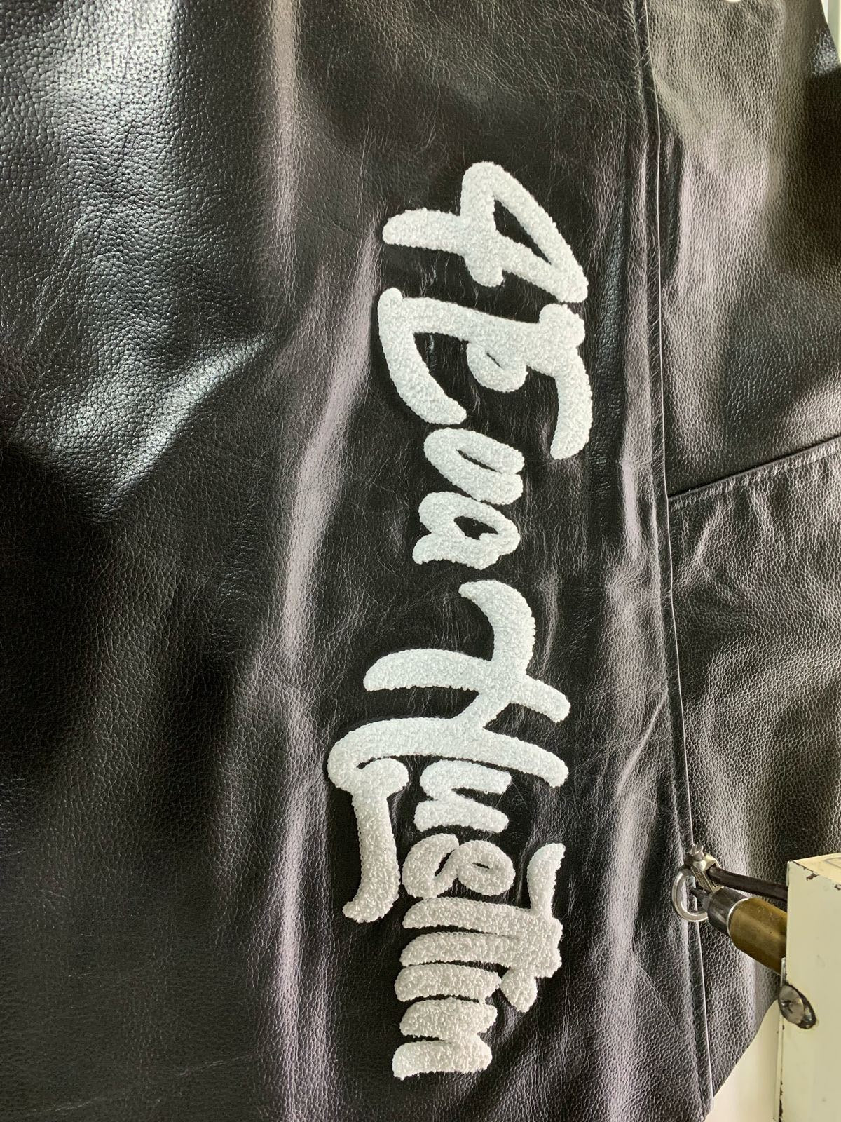 4EvaHustlin Varsity Jacket