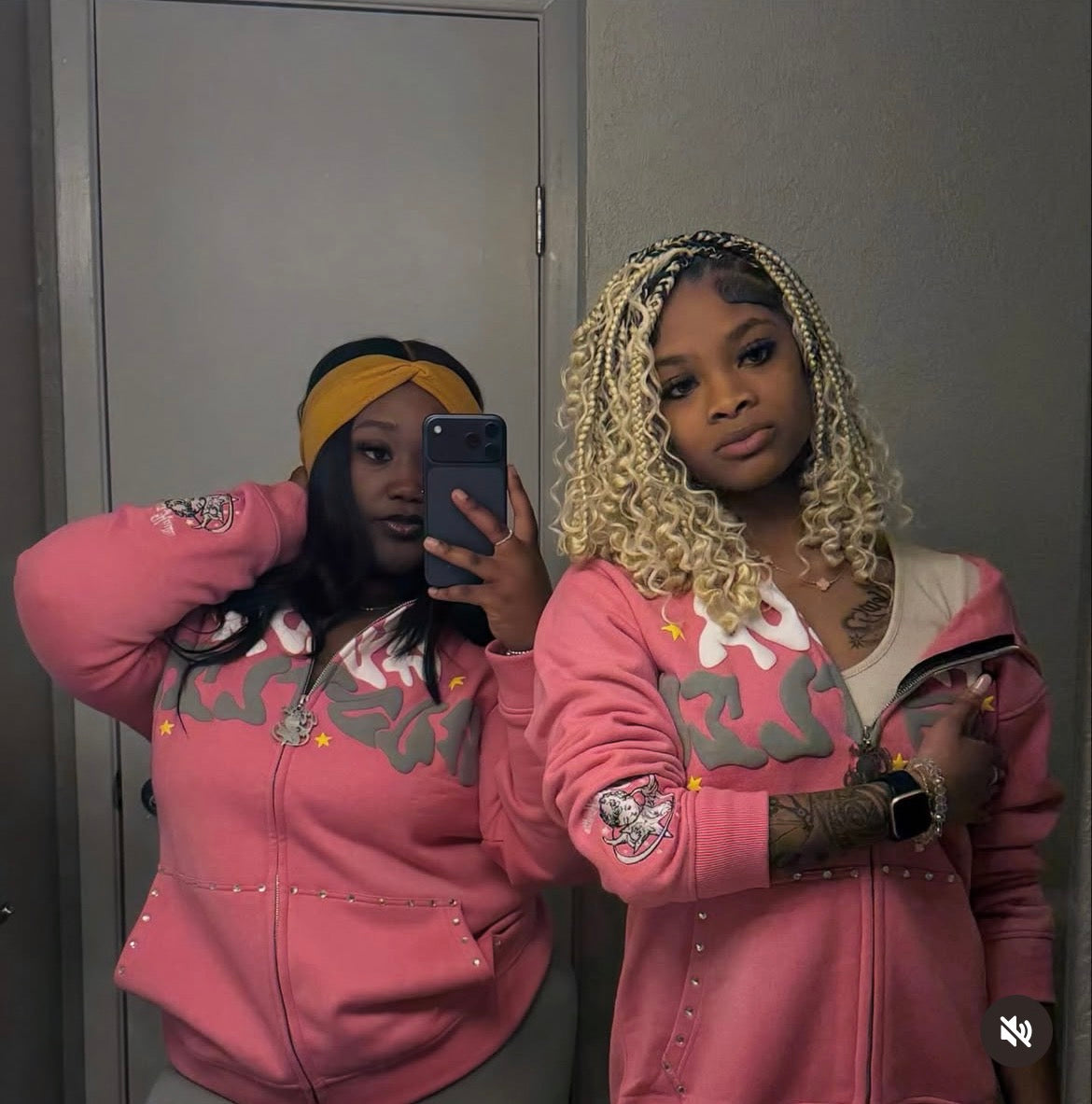 Rhinestone Zip-Ups💎
