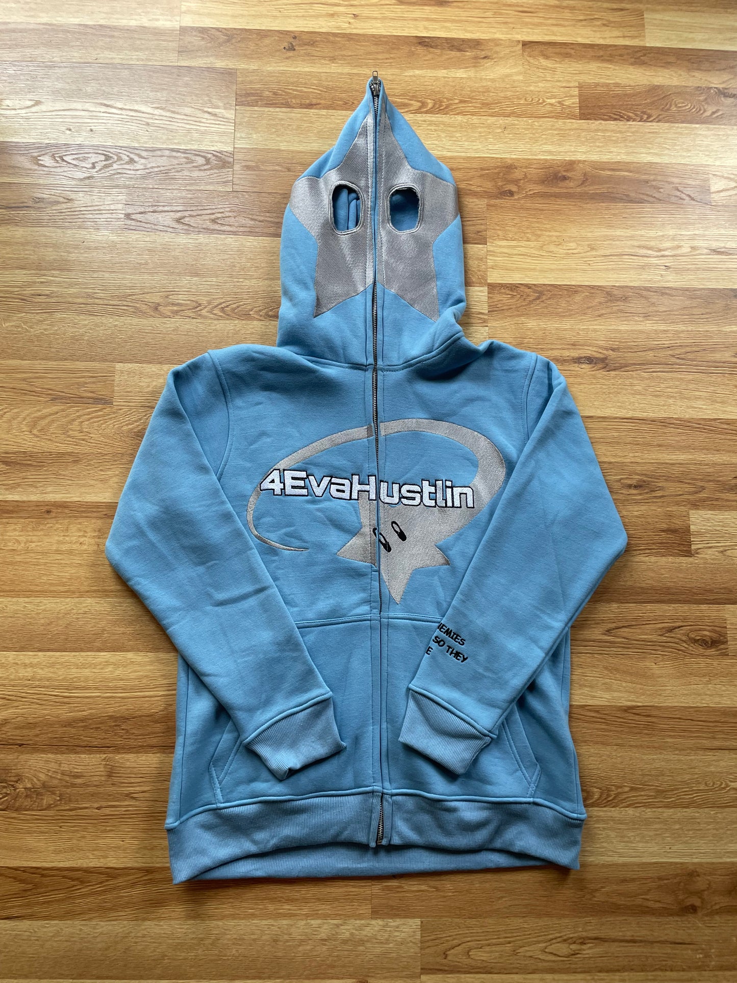 MARIO STAR FULL-ZIP (BABY BLUE)