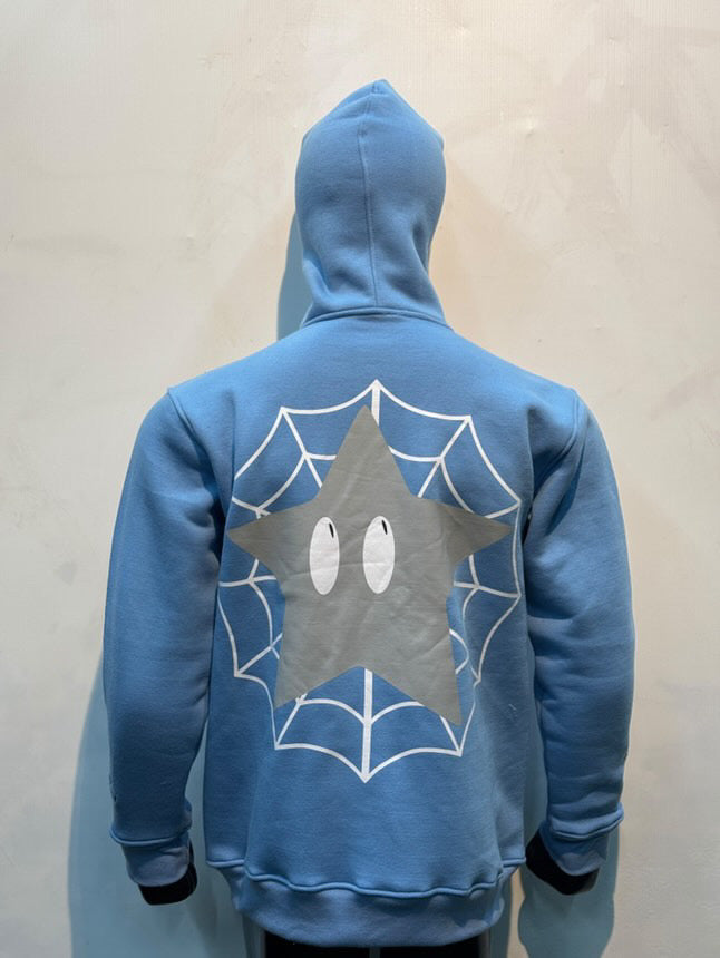 MARIO STAR FULL-ZIP (BABY BLUE)